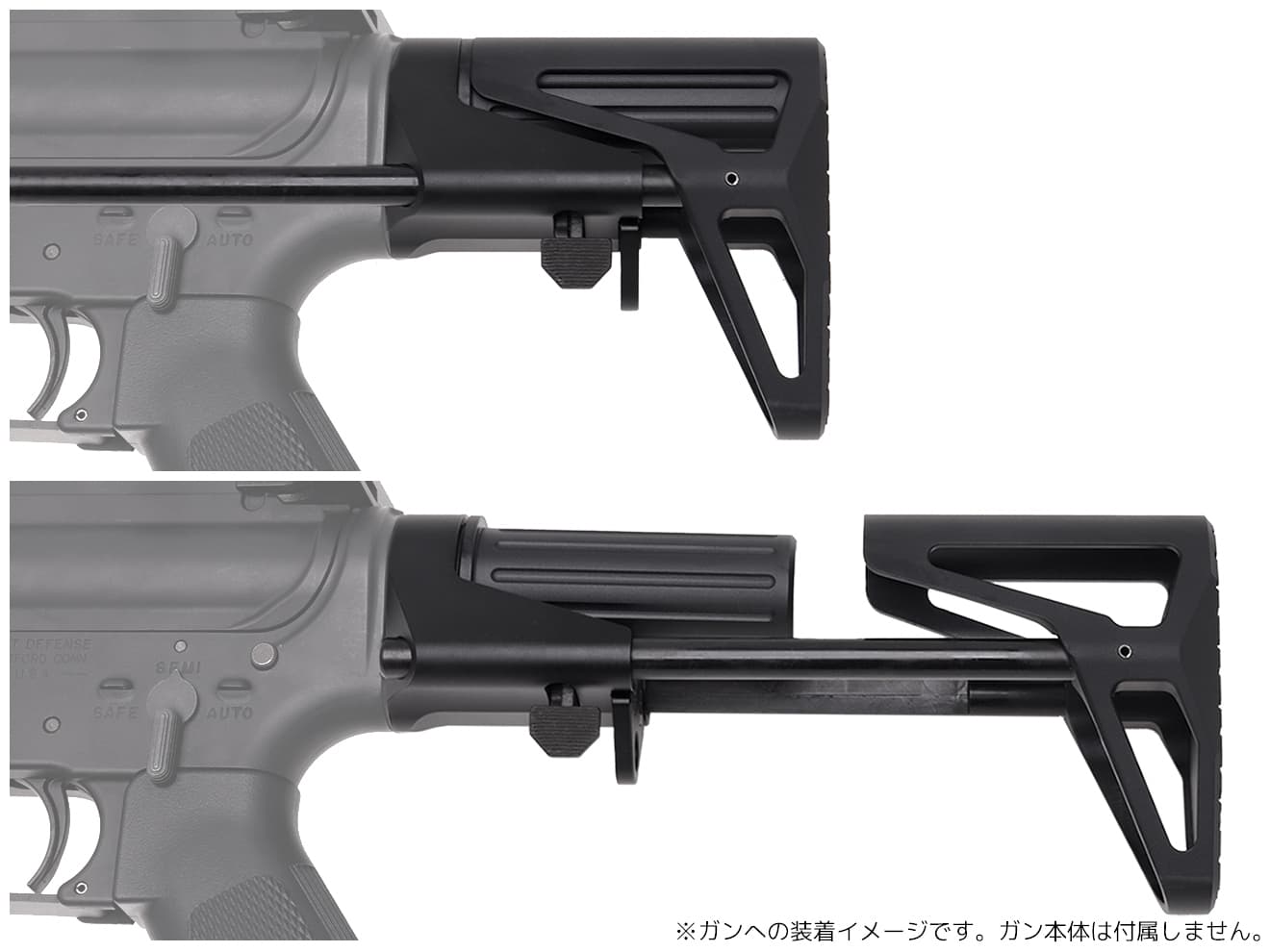 5KU SCW ワイヤードストック for TM GBB M4 | ミリタリーベース – ミリタリーベース - MILITARY BASE -