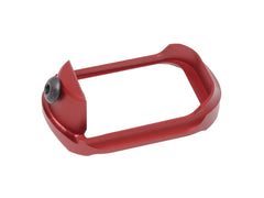 5KU ZEVタイプ アルミCNC Universal PRO マグウェル for GLOCK [カラー：ブラック / レッド]