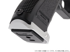 5KU アルミCNC コンパクト マグウェル for GLOCK [カラー：ブラック / シルバー]