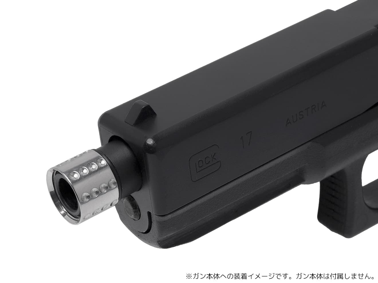 ステンレスCNC ディンプル スレッドプロテクター A for 14mm逆ネジ [カラー：ブラック / ゴールド / シルバー]