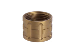 5KU Lantacタイプ TP-PRO ステンレスCNC スレッドプロテクター for 14mm逆ネジ [カラー：ブラック / ゴールド / シルバー]