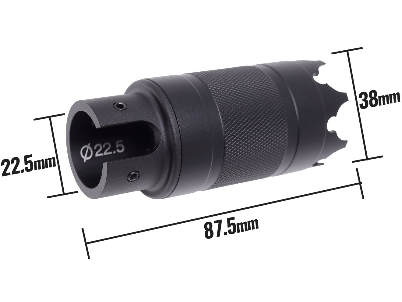 5KU BBP-12 ショットガン マズルフラッシュ BBトレーサー [対応：Φ22.5mm / Φ23.5mm / Φ24mm]