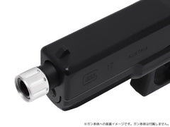 5KU ステンレスCNC フルート スレッドプロテクター A for 14mm逆ネジ [カラー：ブラック / ゴールド / シルバー]