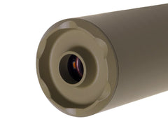 5KU SOCOM5.56 MINI2タイプ サプレッサー ｗ/ SPLIT FIRE マズルフラッシュ トレーサー for 14mmCCW [カラー：ブラック / TAN]