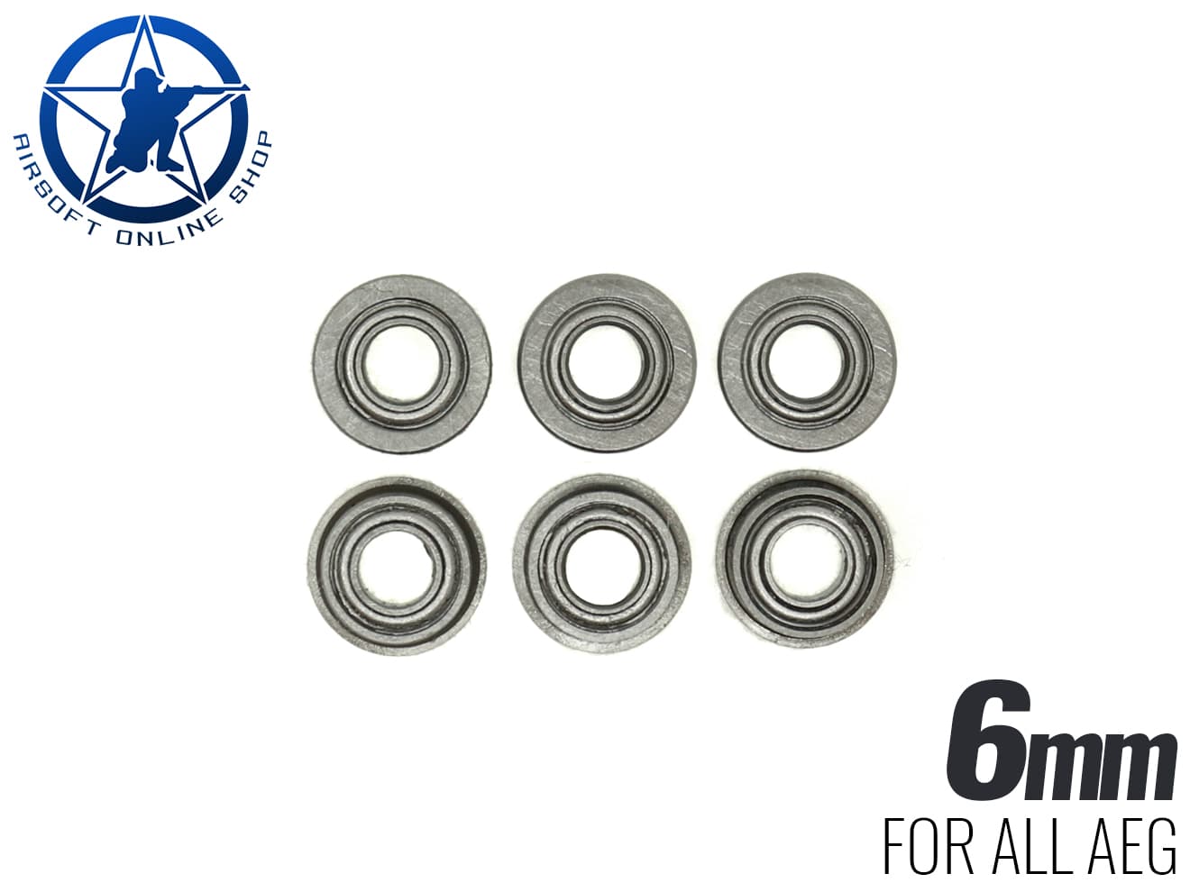 【送料無料】AOLS AEG SUJ2 ボールベアリング [サイズ：6mm / 7mm / 8mm / 9mm]