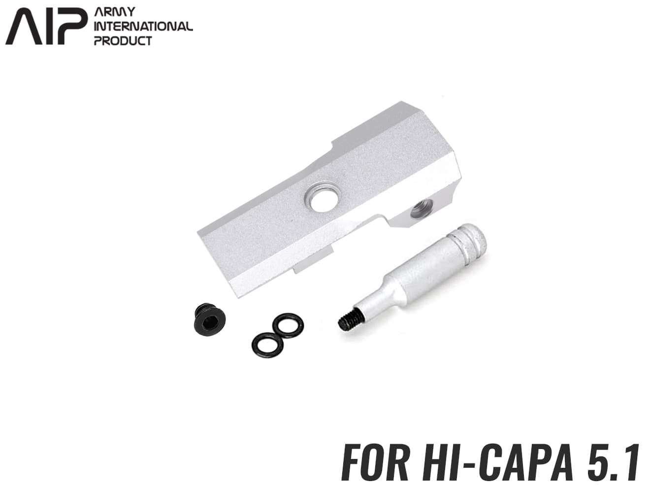 AIP CNC サイトカバーｗ/ コッキングハンドル Ver2 Hi-CAPA5.1  [カラー：ブラック / ゴールド / レッド / シルバー]