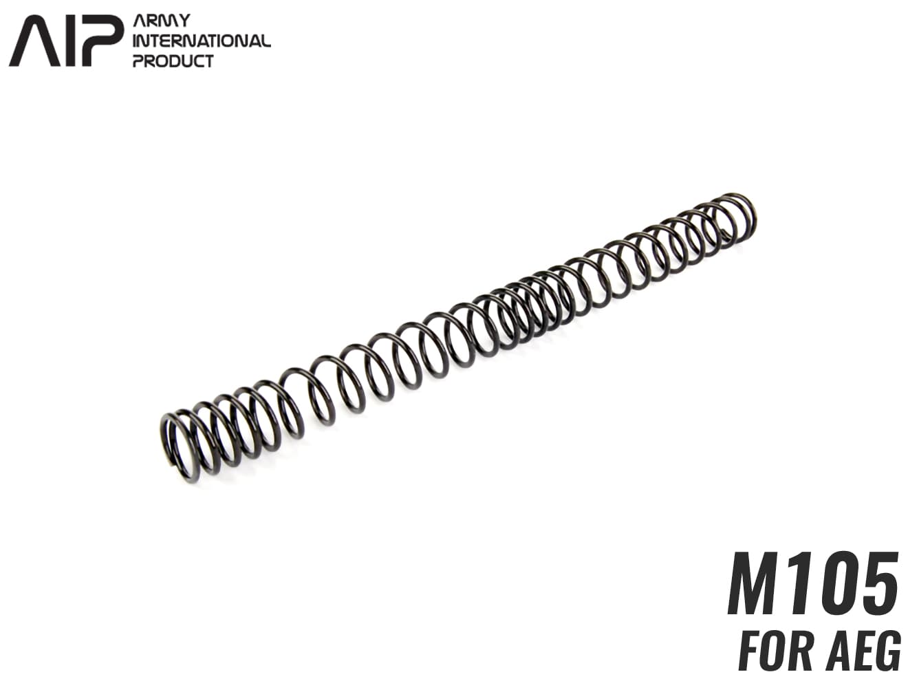 AIP AEG メインスプリング [強さ：M85 / Ｍ105 / Ｍ115 / Ｍ125 / Ｍ135 / Ｍ95]