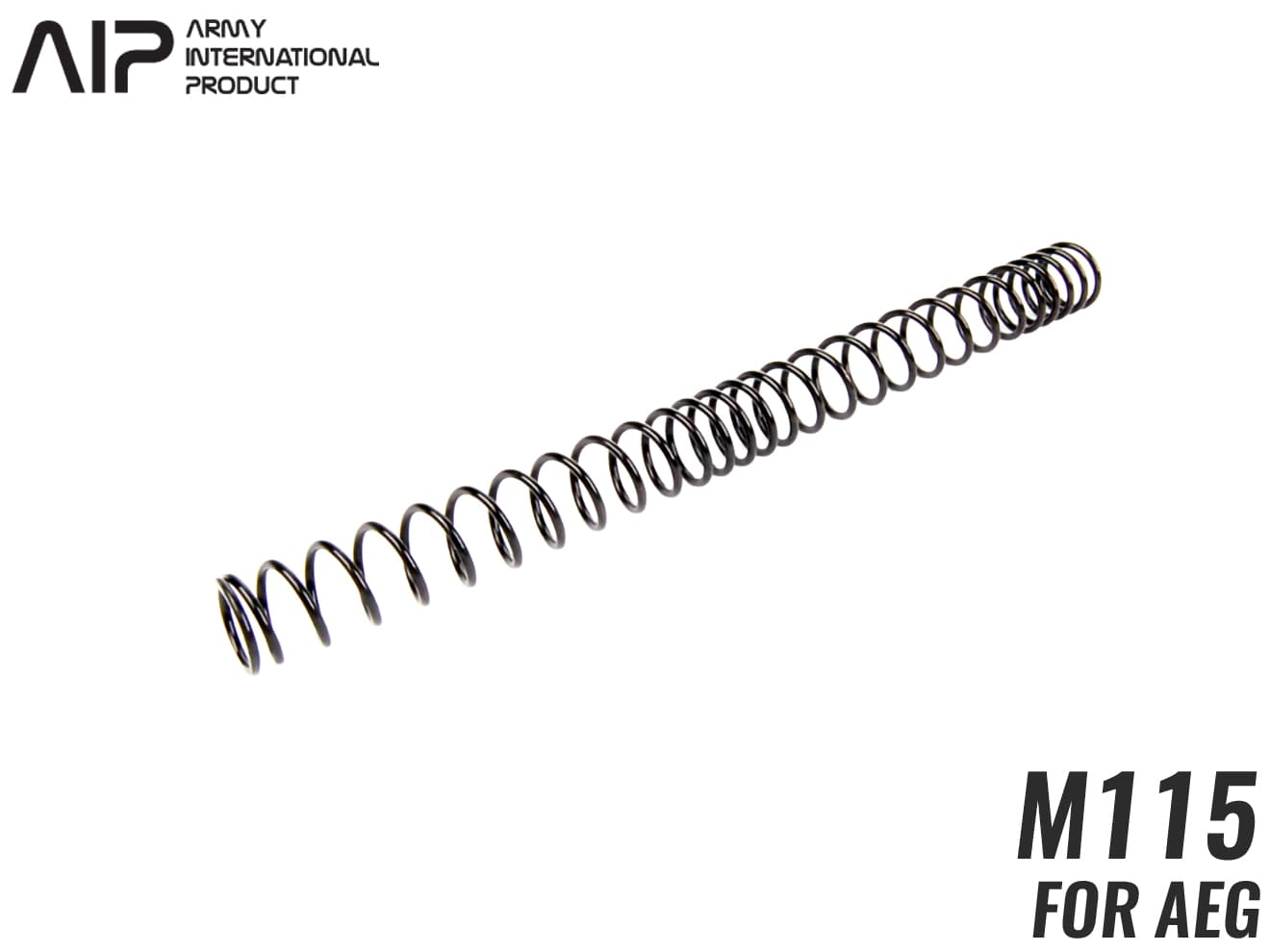 AIP AEG メインスプリング [強さ：M85 / Ｍ105 / Ｍ115 / Ｍ125 / Ｍ135 / Ｍ95]