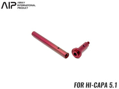 AIP ライトウェイト リコイルスプリングガイド Hi-CAPA 5.1  [カラー：ブラック / ゴールド / レッド / シルバー]
