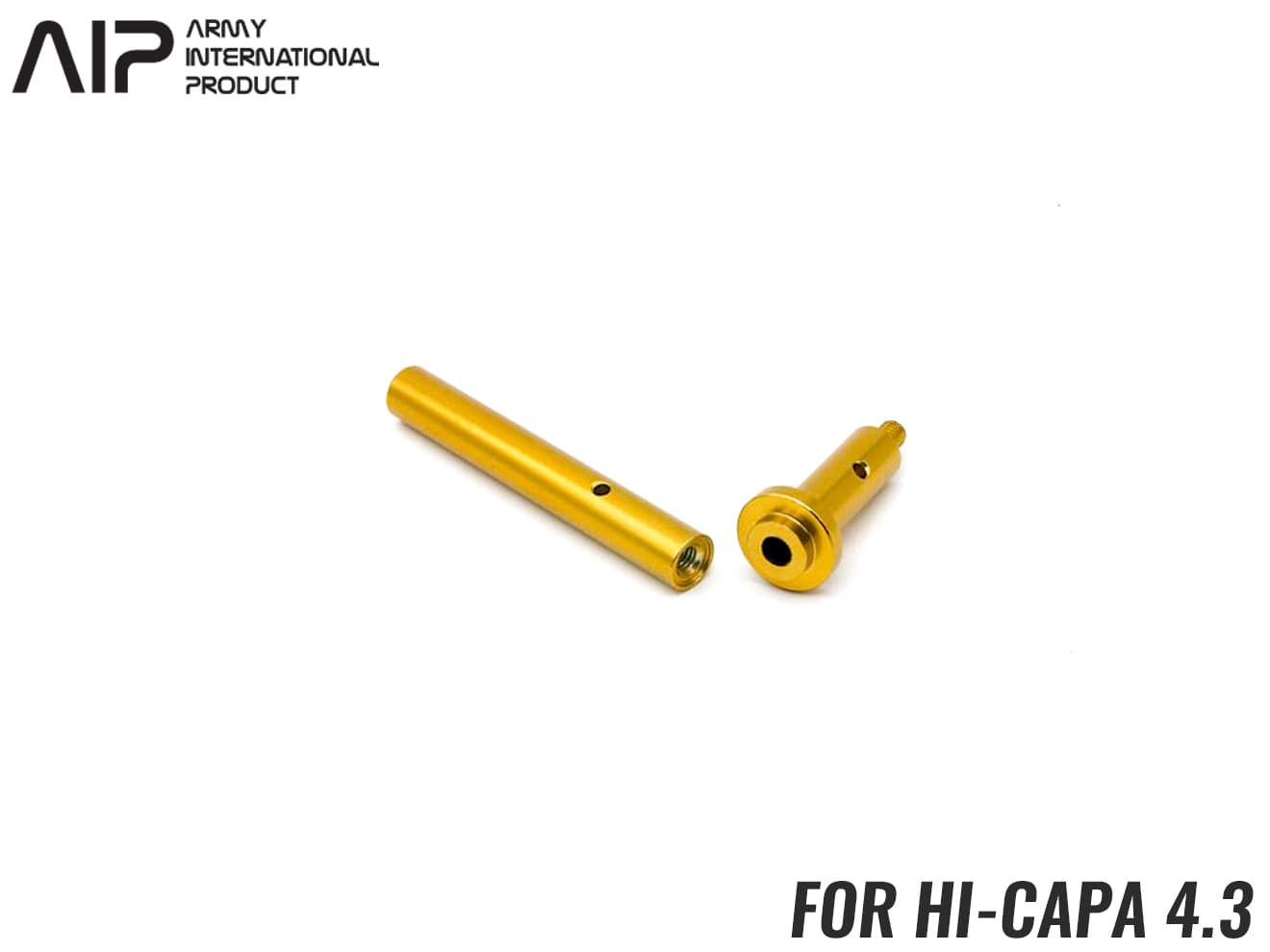 AIP ライトウェイト リコイルスプリングガイド Hi-CAPA 4.3  [カラー：ブラック / ゴールド / レッド / シルバー]