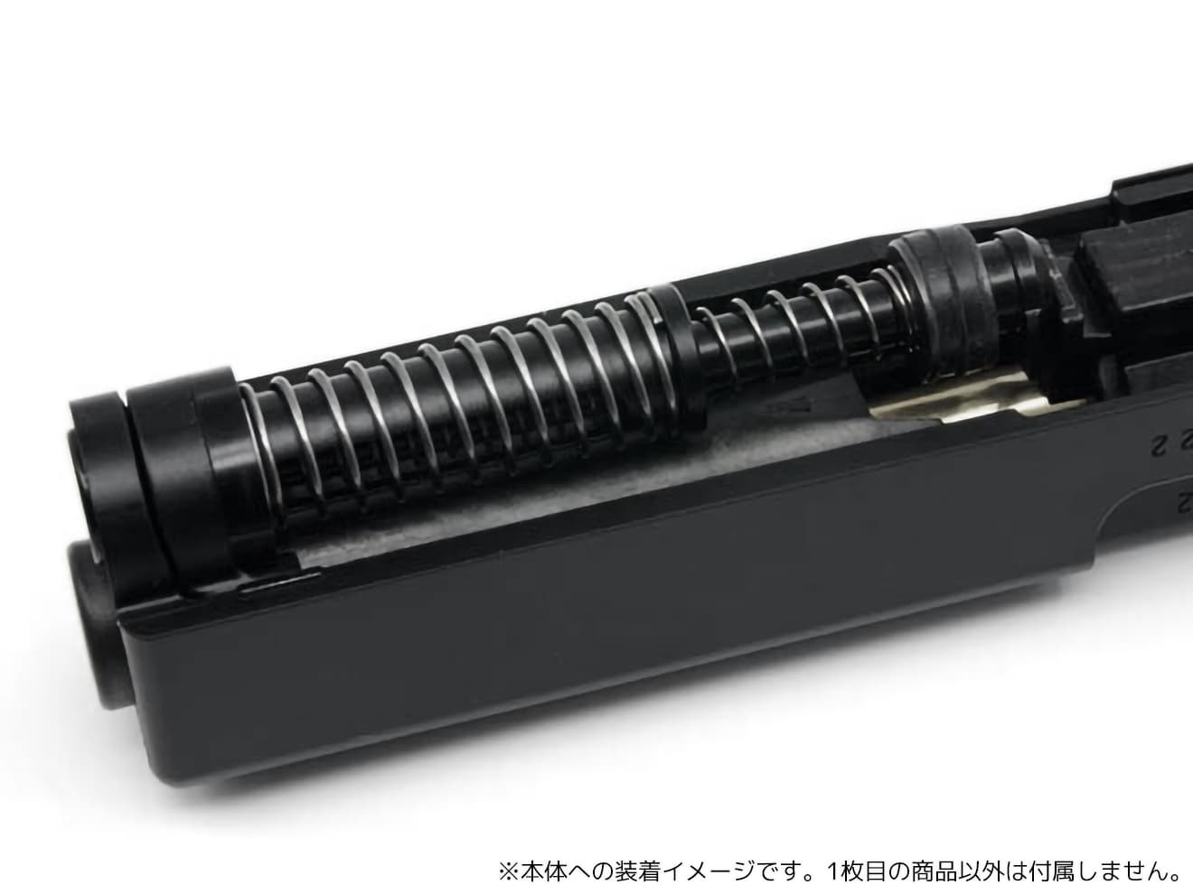 AIP 120% ステンレス リコイルスプリングガイド w /  バッファ for TM G17 Gen4 [カラー：BK / SILVER]