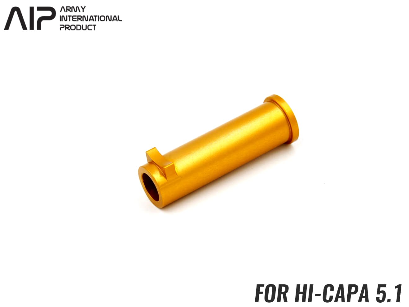 AIP ライトウェイト リコイルプラグ STDタイプ Hi-CAPA 5.1  [カラー：ブラック / ゴールド / パープル / レッド / シルバー]