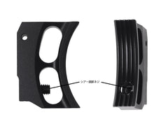 AIP アルミCNC カスタムトリガー Hi-CAPAシリーズ BK [タイプ：ロング M / ロング Q / ショート R / ロング T / ショート U]