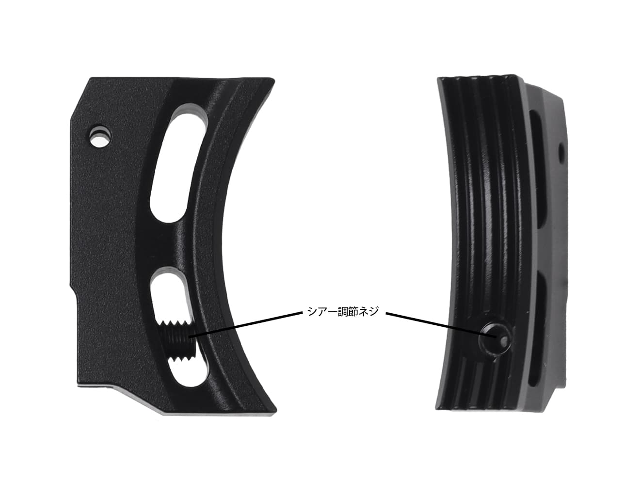 AIP アルミCNC カスタムトリガー Hi-CAPAシリーズ BK [タイプ：ロング M / ロング Q / ショート R / ロング T / ショート U]