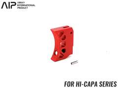 AIP アルミCNC カスタムトリガー ロング J Hi-CAPAシリーズ  [カラー：ブラック / レッド / シルバー]