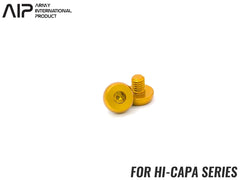 AIP A7075 CNC グリップスクリュー Hi-CAPAシリーズ  [カラー：ブラック / シルバー / ゴールド / パープル / レッド]