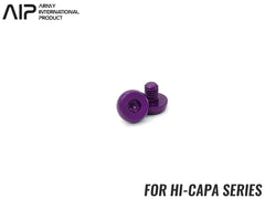 AIP A7075 CNC グリップスクリュー Hi-CAPAシリーズ  [カラー：ブラック / シルバー / ゴールド / パープル / レッド]