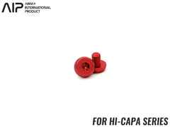 AIP A7075 CNC グリップスクリュー Hi-CAPAシリーズ  [カラー：ブラック / シルバー / ゴールド / パープル / レッド]