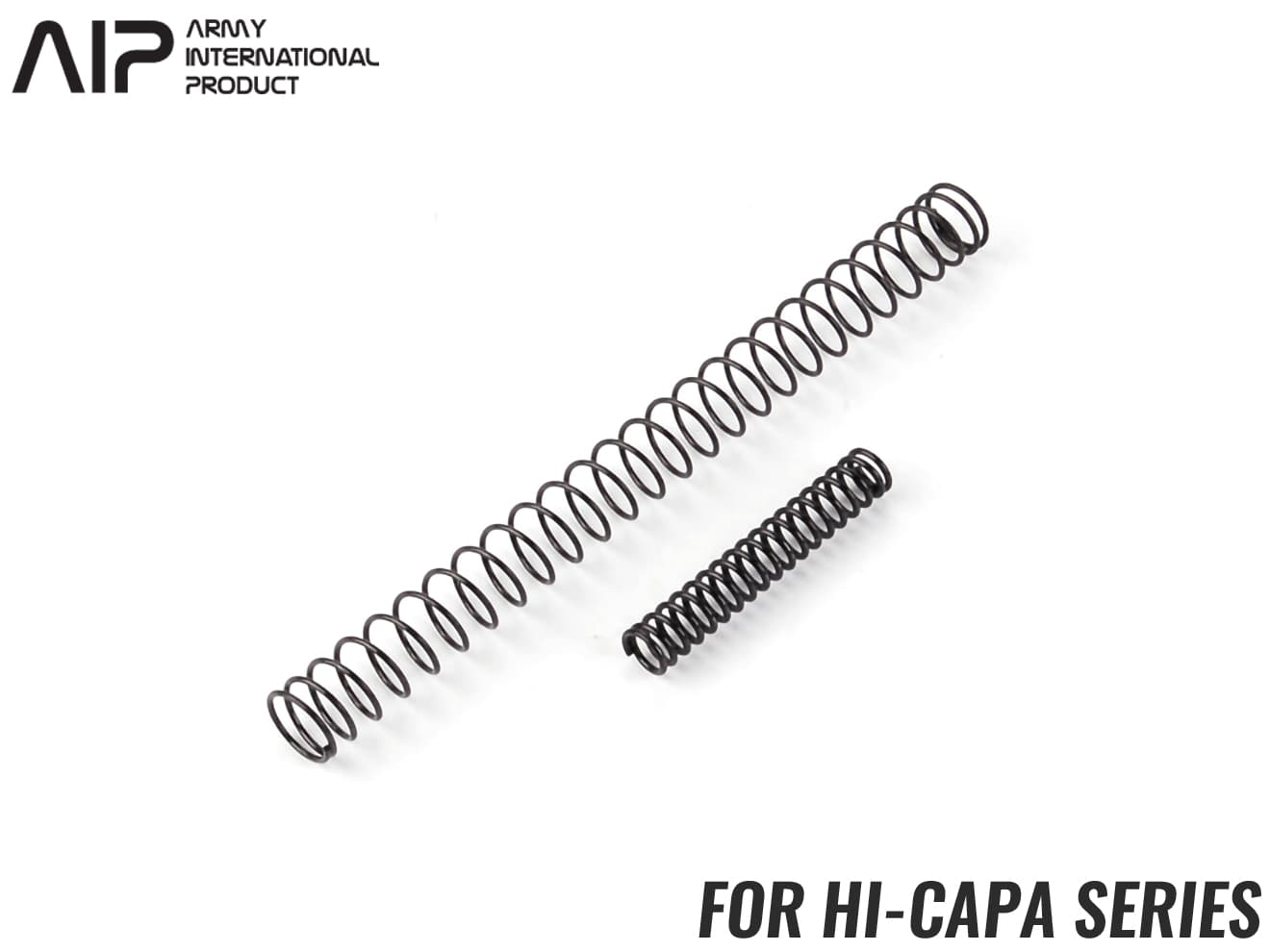 AIP 強化リコイルスプリング/ハンマースプリング Hi-CAPA [レート：100% / 120% / 140%]