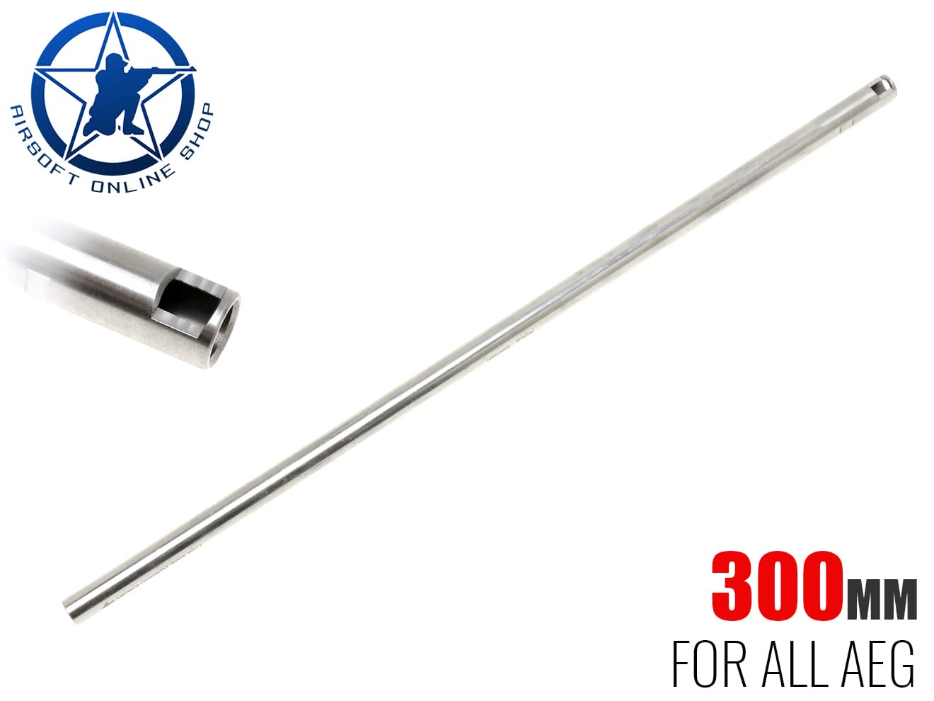 【送料無料】AOLS 6.01 ハイプレシジョン SUSインナーバレル [サイズ：247mm / 300mm / 363mm / 370mm / 380mm / 407mm / 455mm]