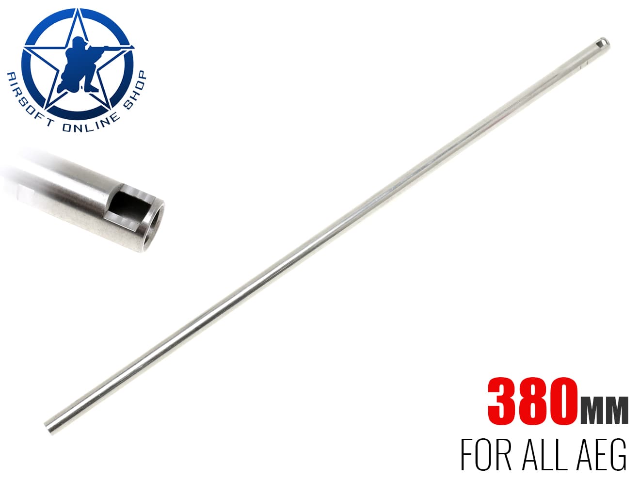 【送料無料】AOLS 6.01 ハイプレシジョン SUSインナーバレル [サイズ：247mm / 300mm / 363mm / 370mm / 380mm / 407mm / 455mm]