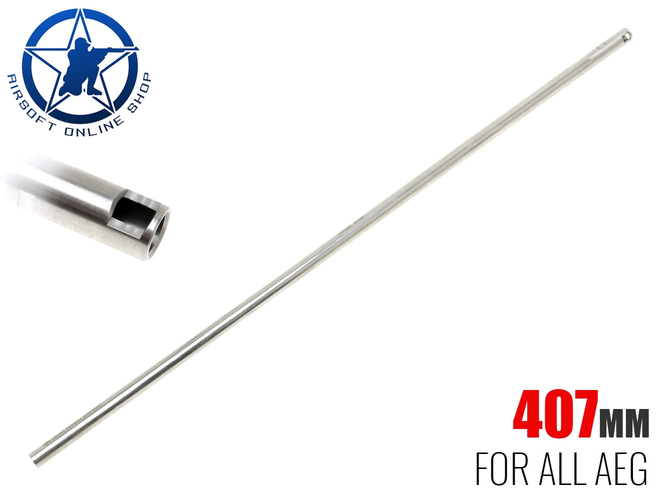 【送料無料】AOLS 6.01 ハイプレシジョン SUSインナーバレル [サイズ：247mm / 300mm / 363mm / 370mm / 380mm / 407mm / 455mm]