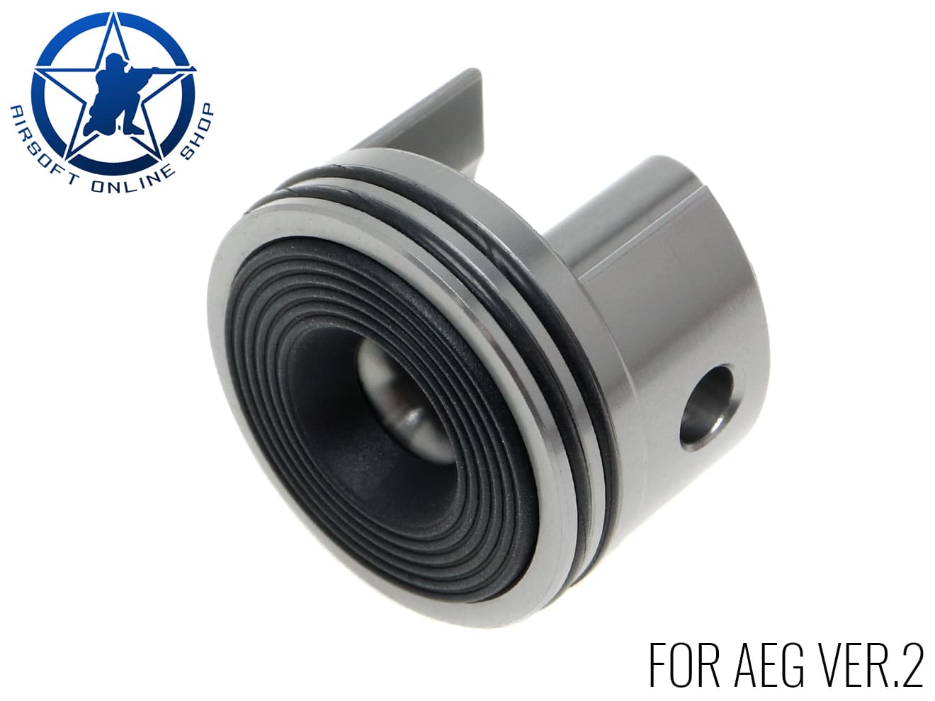 【送料無料】AOLS フラットダンパー シリンダーヘッド ショックプルーフ AEG [適合機種：Ver2 / Ver3 / AUG]