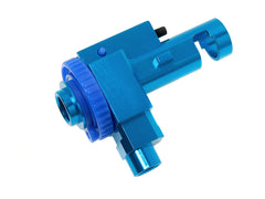 【送料無料】AOLS 同軸式 アルミCNCホップアップチャンバー AEG M4 [カラー：シルバー / ブルー]