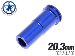 【送料無料】AOLS アルミCNCアルミ エアシールノズル [サイズ：19.7mm / 20.3mm / 20.7mm / 21.4mm / 24.3mm / 28.3mm]