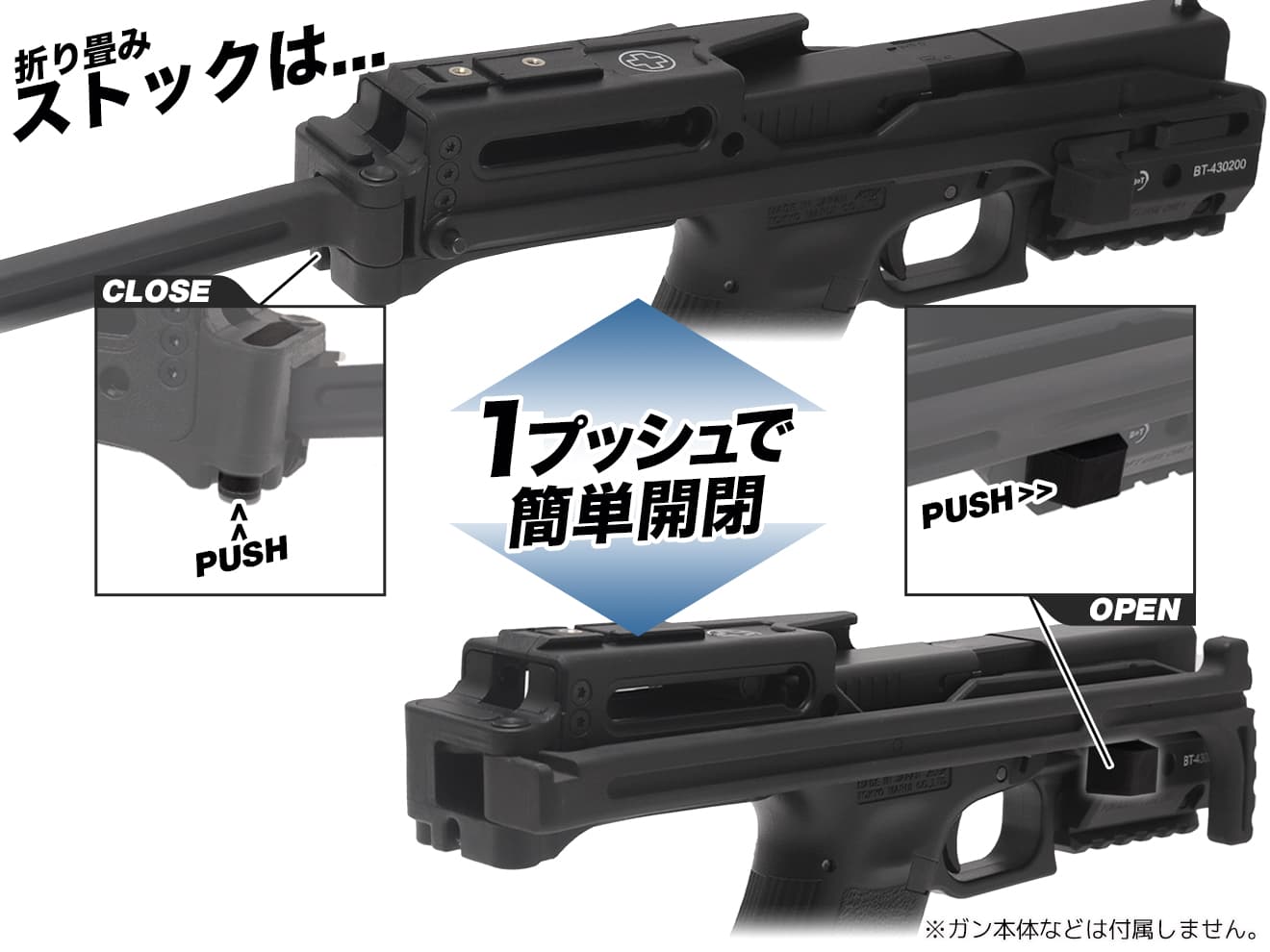 ARCHWICK B&T Air Universal Service Weapon USWカービンキット (For GLOCK)  [タイプ：CNC / ポリマー]