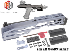 ARCHWICK PCC ピストルキャリバーカービン / CNCバージョン Gen.2 For Hi-CAPA [カラー：ブラック / グレー / シルバー]