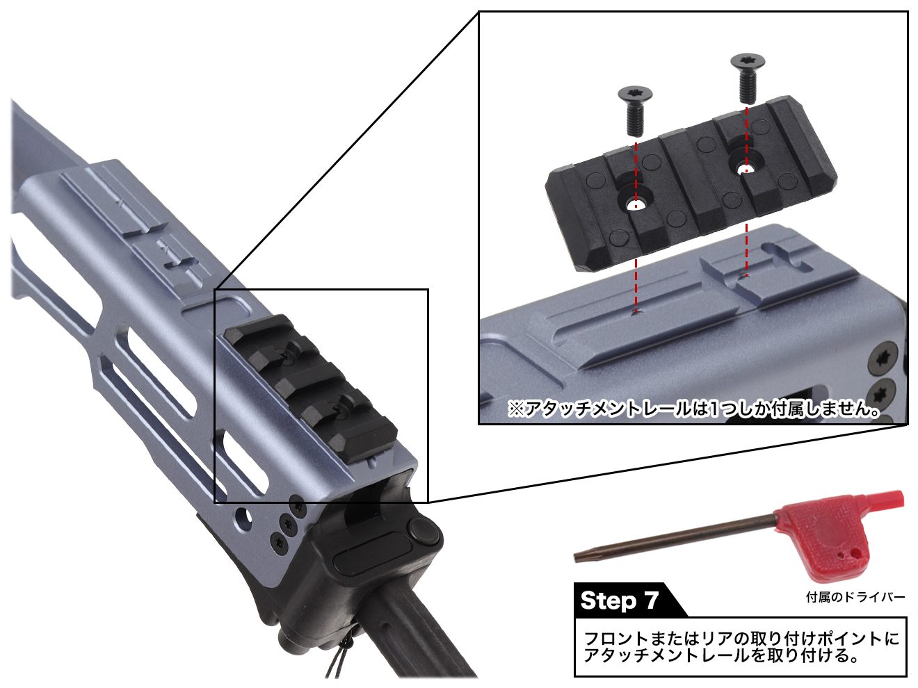 ARCHWICK PCC ピストルキャリバーカービン / CNCバージョン Gen.2 For Hi-CAPA [カラー：ブラック / グレー / シルバー]