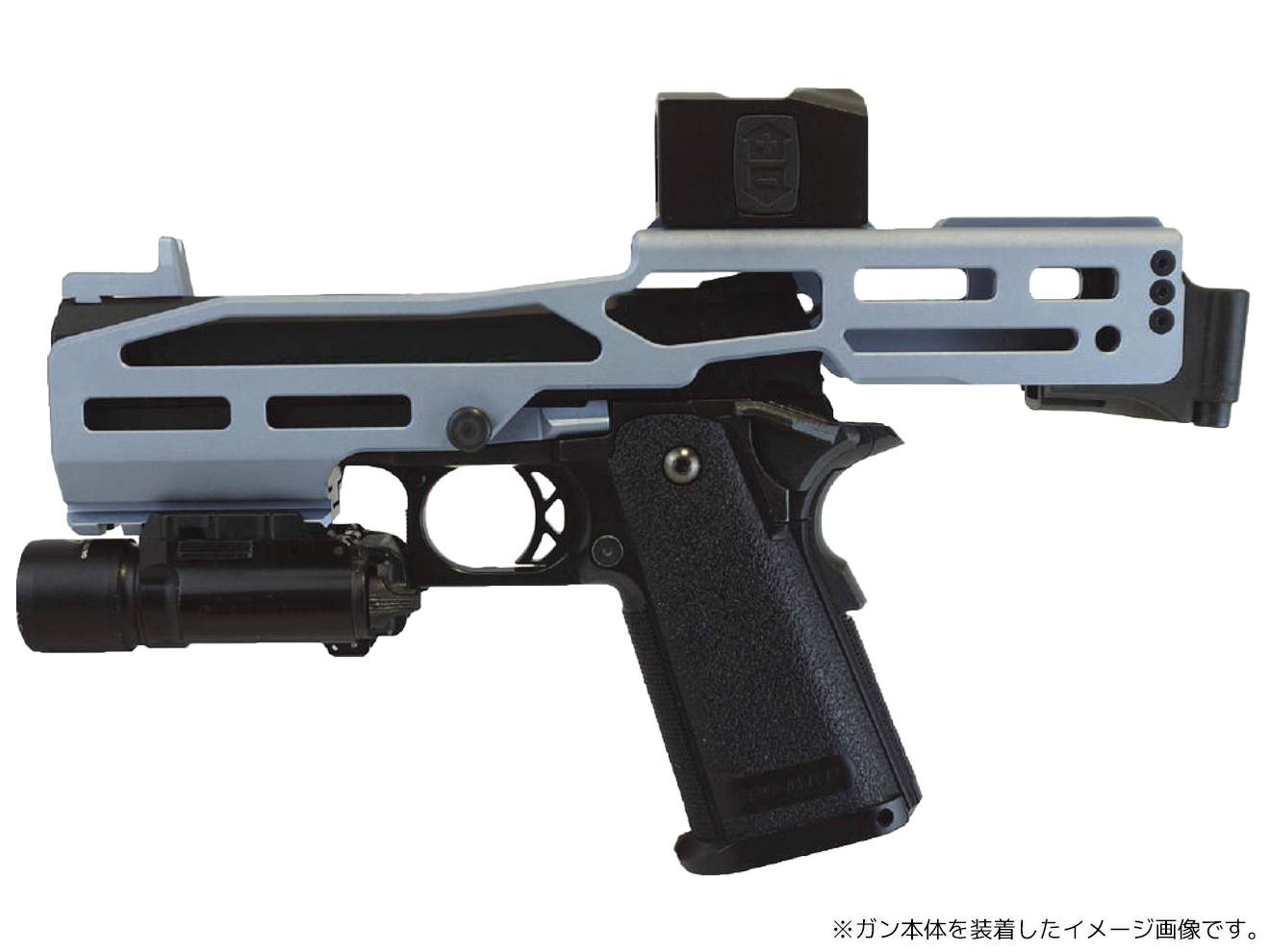 ARCHWICK PCC ピストルキャリバーカービン / CNCバージョン Gen.2 For Hi-CAPA [カラー：ブラック / グレー / シルバー]