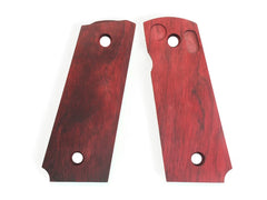 PANDORA ARMS ウッドグリップ  V10 ULTRA COMPACT [カラー：チェッカーブラウン / チェッカーダークブラウン / チェッカーレッド]