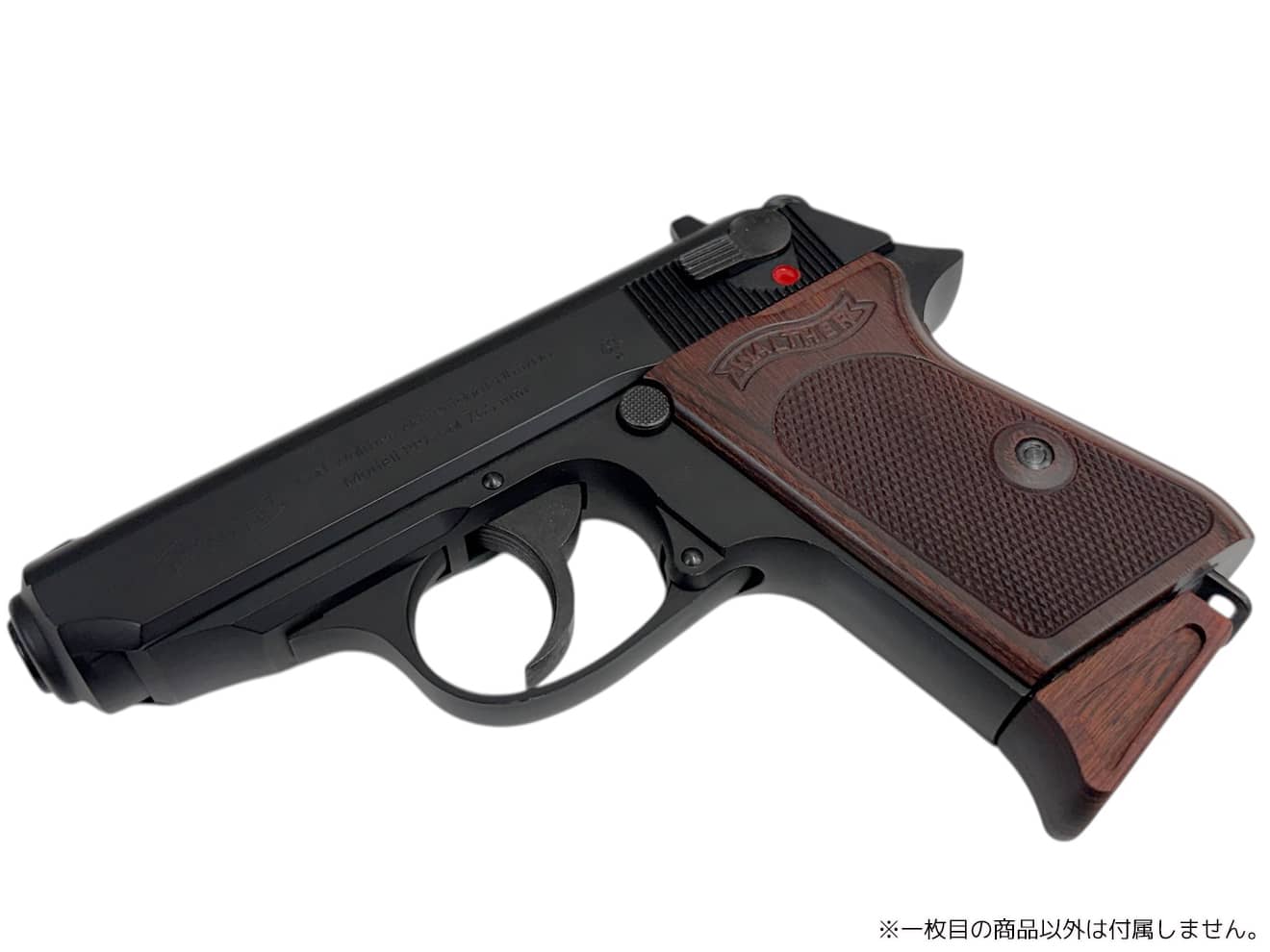 PANDORA ARMS ウッドグリップ マルゼン製 ワルサーPPK<チェッカー/ブラウン>