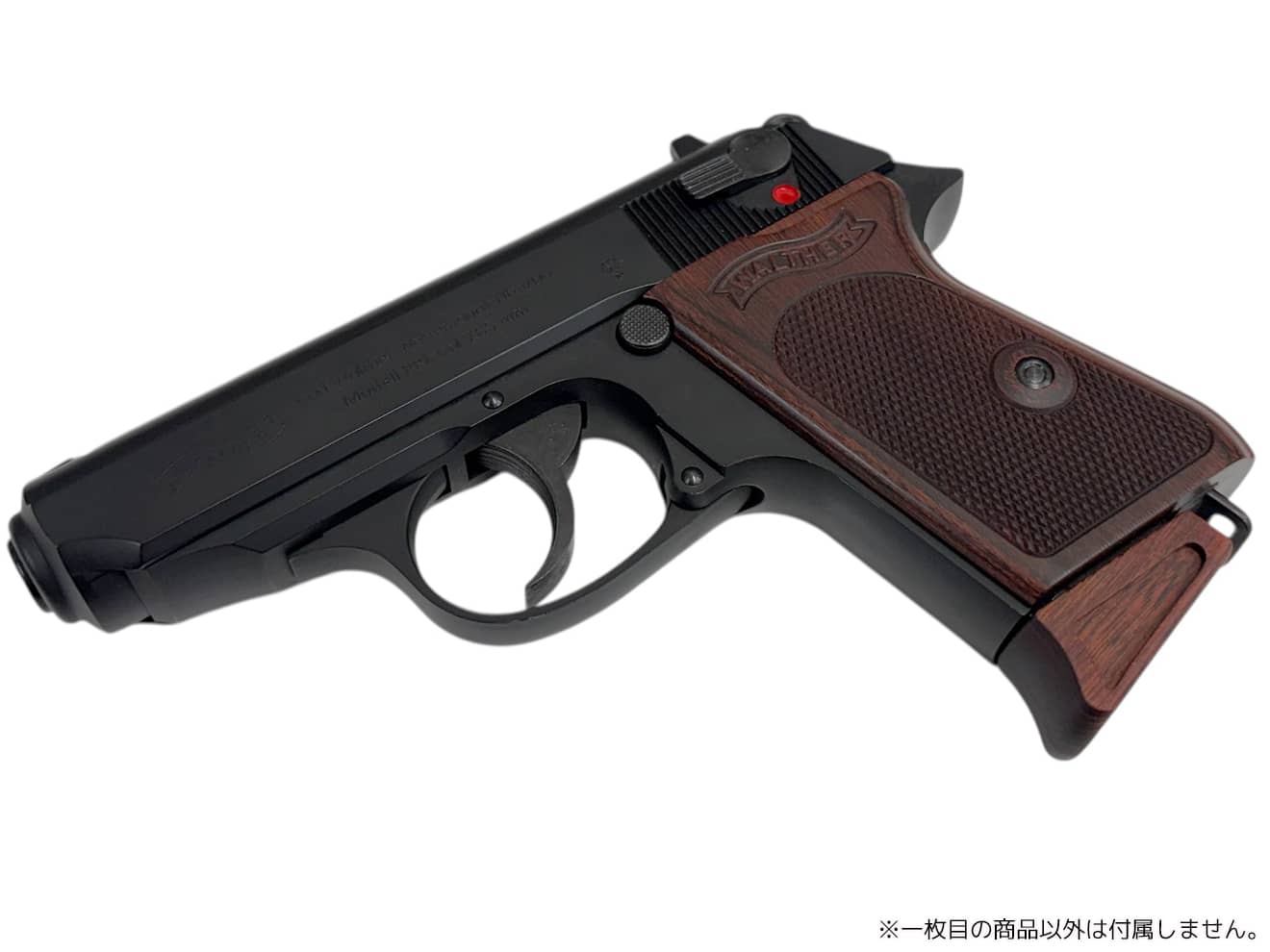PANDORA ARMS ウッドマガジンベース マルゼン製 ワルサーPPK・PPK/S<チェッカー/ブラウン>