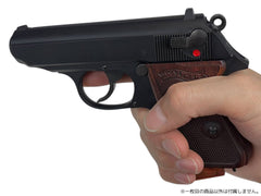 PANDORA ARMS ウッドマガジンベース マルゼン製 ワルサーPPK・PPK/S<チェッカー/ブラウン>