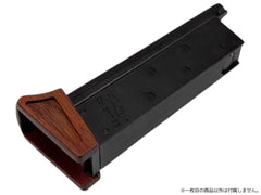 PANDORA ARMS ウッドマガジンベース マルゼン製 ワルサーPPK・PPK/S<チェッカー/ブラウン>