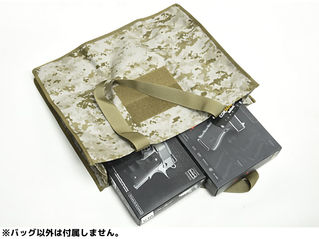 GUARDER ミリタリースタイル ショッピングトートバッグ [カラー：DWC / MC / DDE / DT / WC]