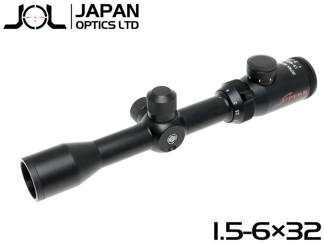 JOL MAJESTY 1-4X24-6D ライフルスコープ w/ イルミネーション