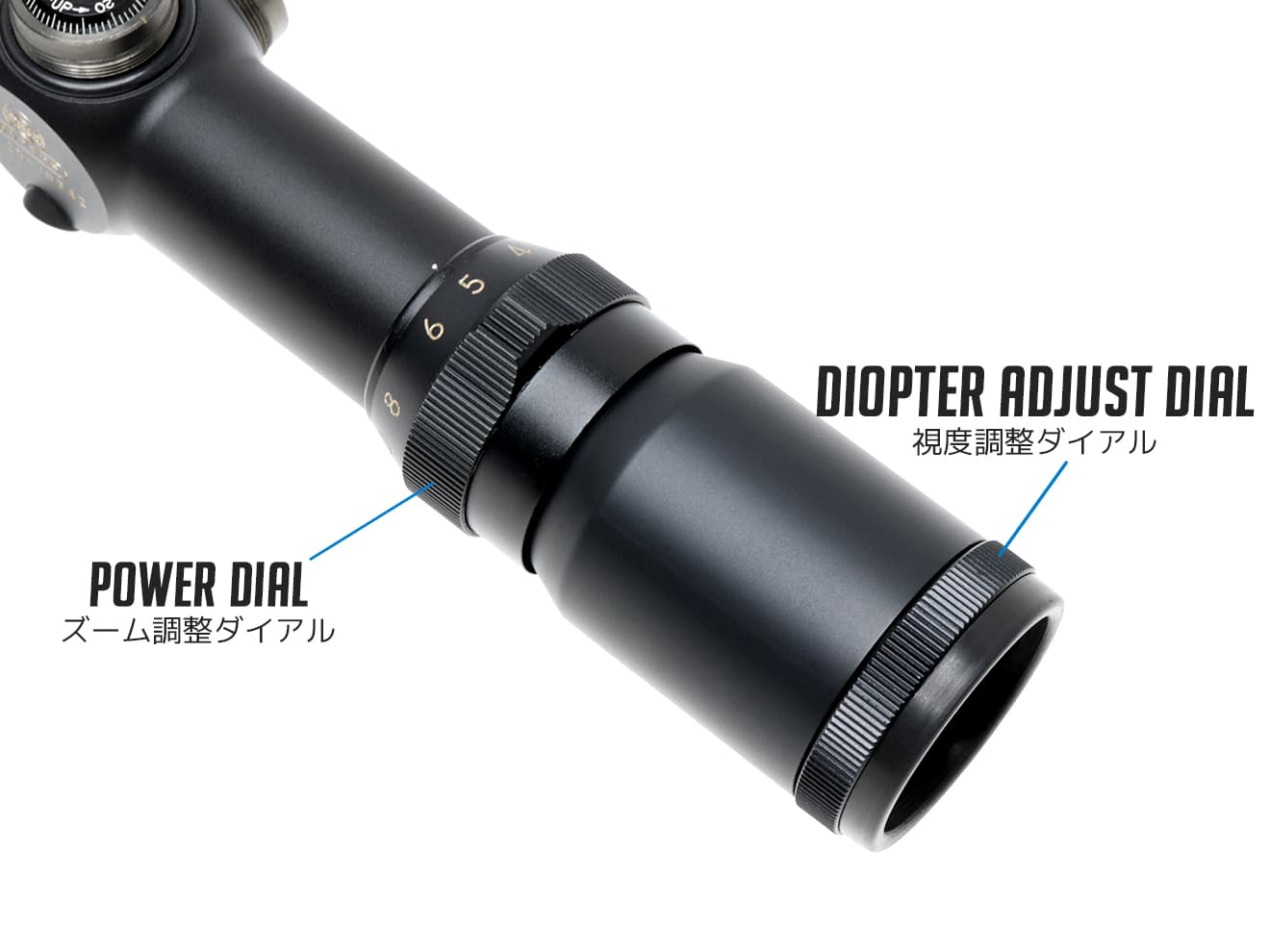 ハッコー　ライフルスコープ　1.5-6X42 レティクル発光 ハッコー ライフルスコープ 1.5-6X42 レティクル発光 ハッコー
