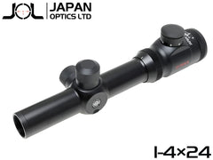 JOL SUPERB 1-4×24 CQCライフルスコープ w /  イルミネーション [レティクル形状：Germanレティクルタイプ / クロスヘアタイプ]