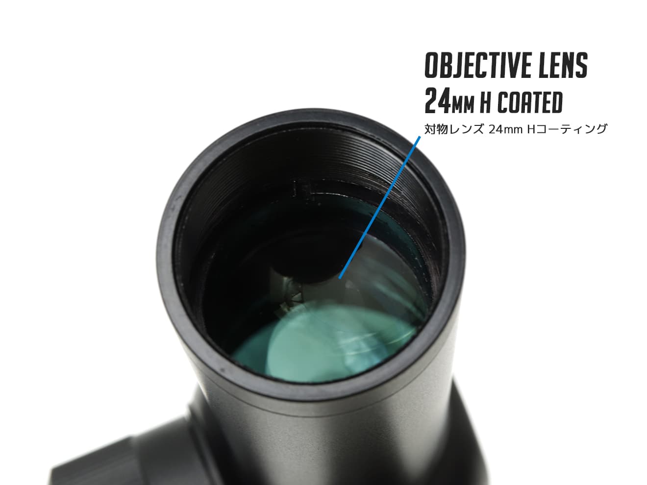 JOL SUPERB 1-4×24 CQCライフルスコープ w /  イルミネーション [レティクル形状：Germanレティクルタイプ / クロスヘアタイプ]