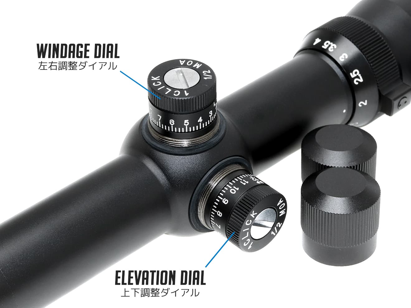 JOL SUPERB 1-4×24 CQCライフルスコープ w / イルミネーション