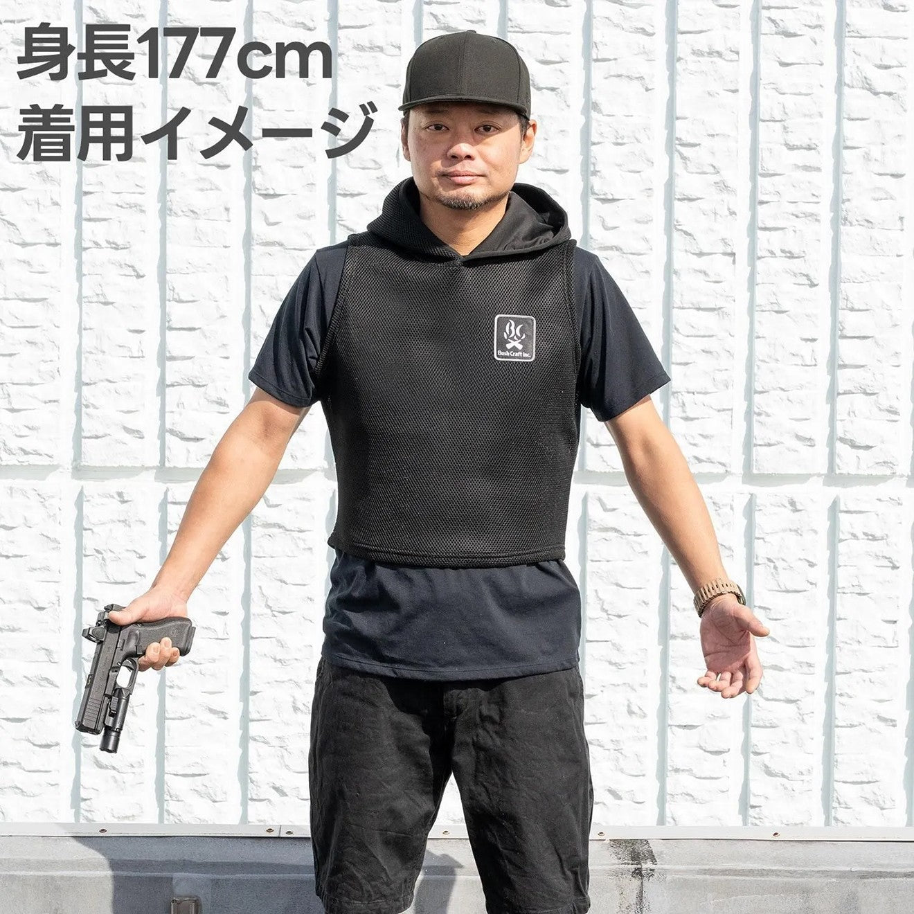Bush Craft Inc サバゲー用プロテクトパーカー