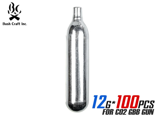 Bush Craft Inc エクストラファイン CO2 12g カートリッジ 100本入