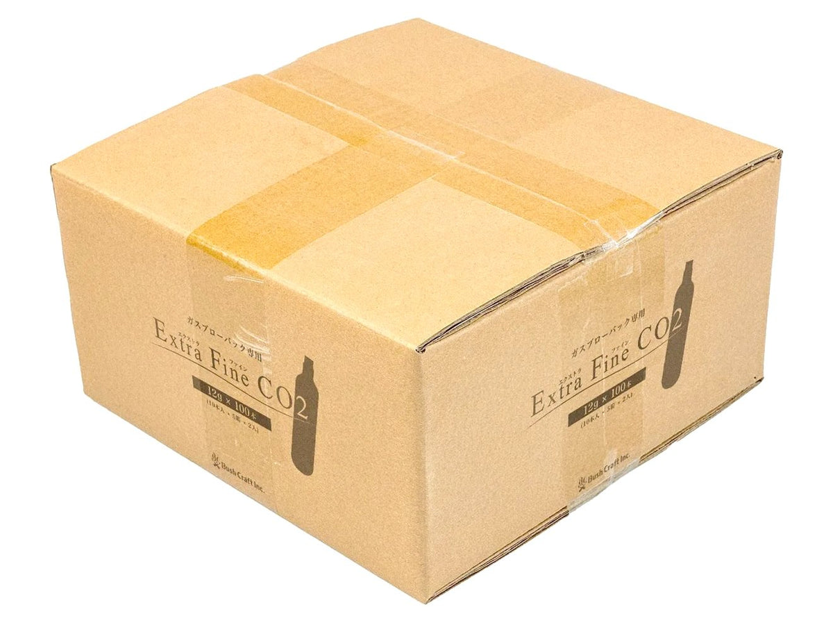Bush Craft Inc エクストラファイン CO2 12g カートリッジ 100本入