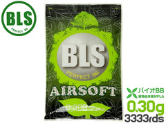 BLS 高品質PLA バイオBB弾 1kgパック[重さ：0.2g / 0.23g / 0.25g / 0.28g / 0.3g / 0.32g]