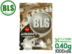 BLS Ultimate Heavy 高品質PLA バイオBB弾 1000発パック[重さ：0.36g / 0.4g / 0.43g / 0.45g]