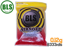 BLS Precision 精密プラスティックBB弾 0.12g 8333発(1kg) [カラー：オレンジ / ブラック / ブルー / グリーン / レッド / イエロー / ホワイト]